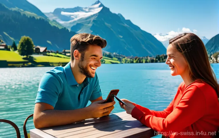 스위스에서 유로 vs 스위스 프랑 사용 - **Prompt:** A confident traveler, in their mid-30s, is effortlessly making a contactless payment usi... 스위스에서 유로 vs 스위스 프랑 사용 - **Prompt:** A confident traveler, in their mid-30s, is effortlessly making a contactless payment usi...